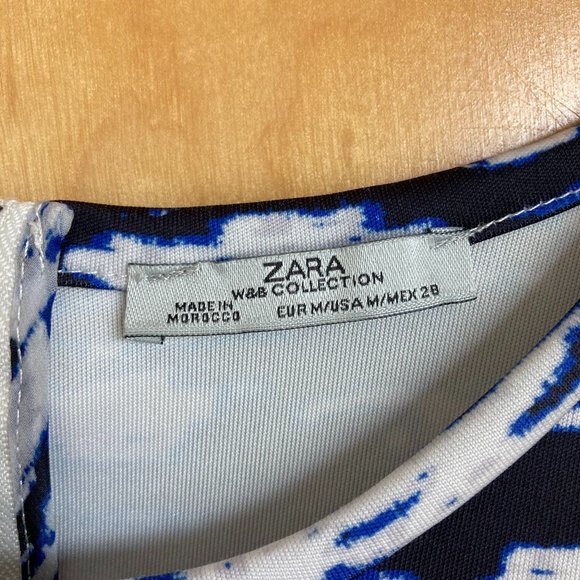 Cute patterned Zara top - Picture 3 of 3